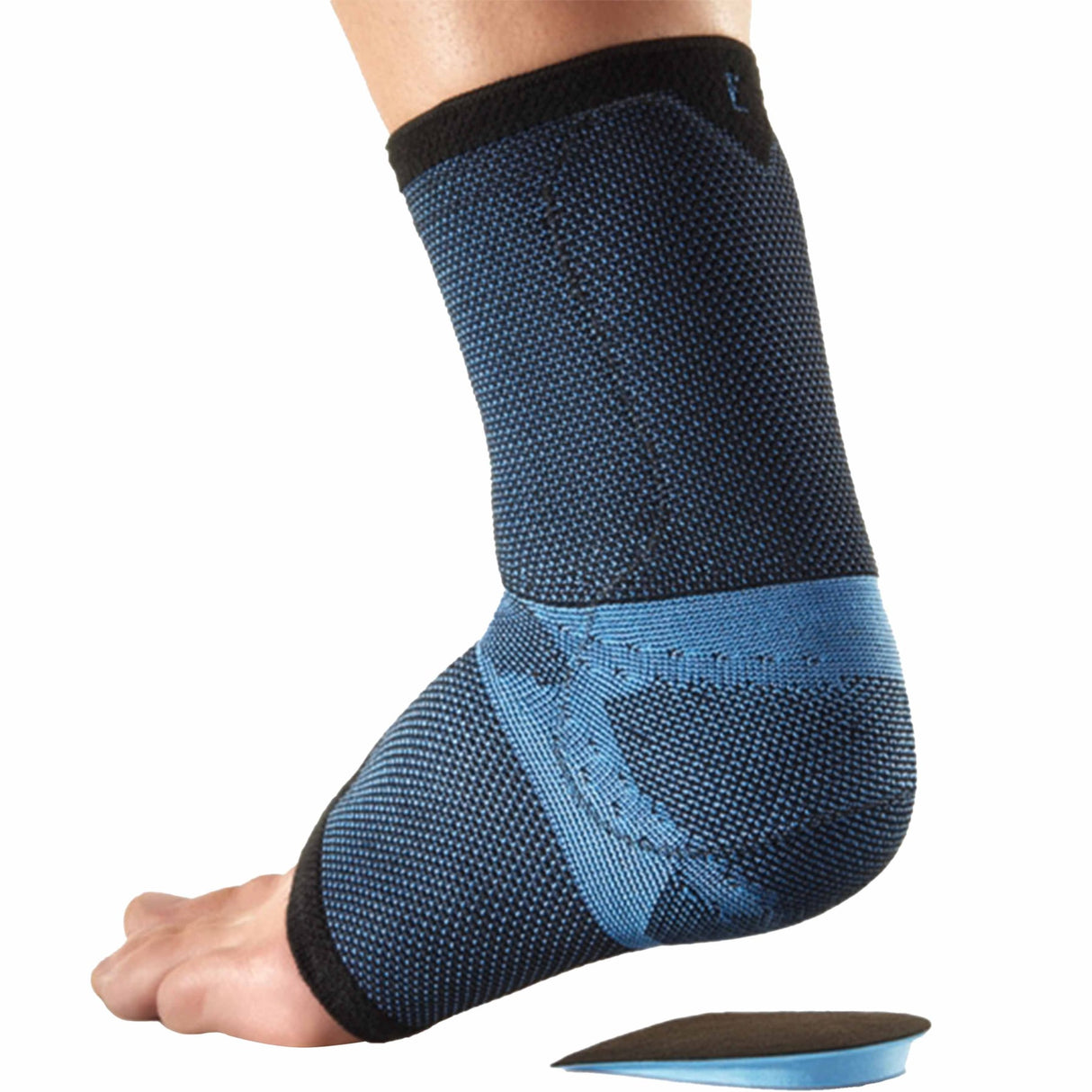 Lohmann & Rauscher Cellacare Achillo Achillessehnenbandage, blau/schwarz, beidseitig tragbar