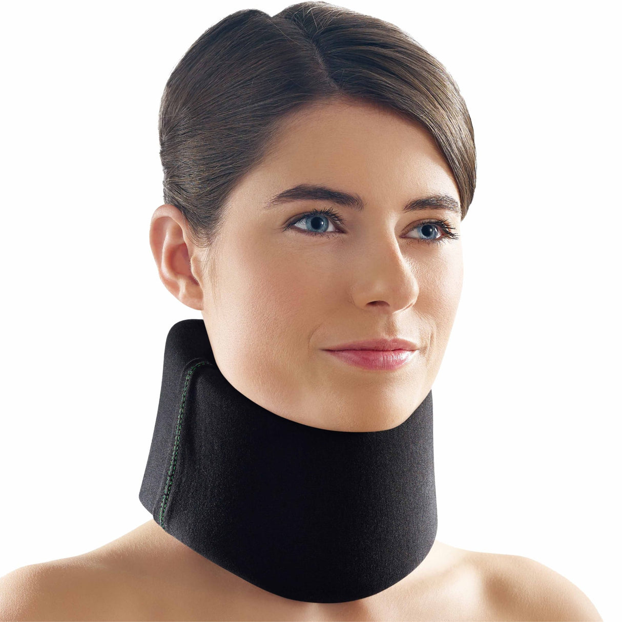 Lohmann & Rauscher Cellacare Cervical Plus Classic Halskrause, schwarz/grün, mit Kinnstütze – Ansicht 18