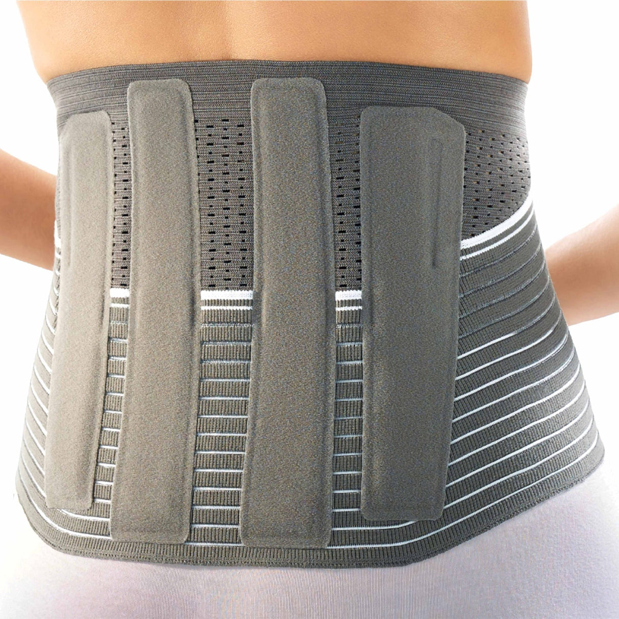 Lohmann & Rauscher Cellacare Dorsafit Comfort Rückenorthese, taupe/weiß, mit Handschlaufe – Ansicht 2