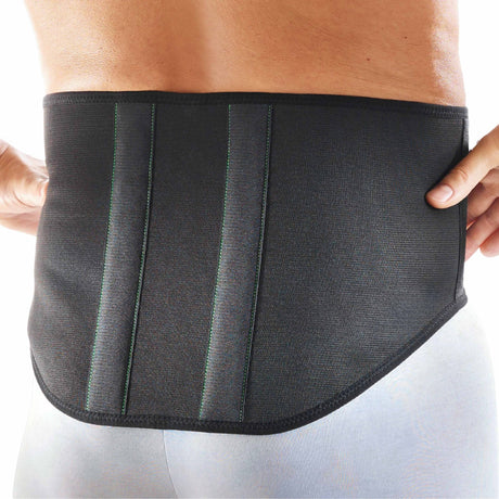 Lohmann & Rauscher Cellacare Dorsal Classic Rückenorthese, schwarz/grün, mit Pelotte – Ansicht 3