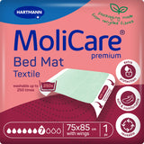 Hartmann MoliCare Premium Bed Mat Textile Bettschutzeinlage mit Flügeln