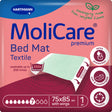 Hartmann MoliCare Premium Bed Mat Textile Bettschutzeinlage mit Flügeln – Ansicht