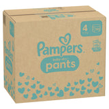 Pampers Baby Dry Pants Höschenwindeln Größe 4 Maxi, 9-15 kg – 360°-Bauchbündchen