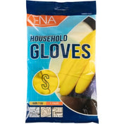 ENA Household Haushaltshandschuhe, Latex, gelb