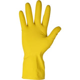 ENA Household Haushaltshandschuhe, Latex, gelb – Ansicht 2