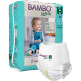 Bambo Nature Pants Windeln, atmungsaktiv – Größe 5 (12–18 kg) – Packung = 19 Stück
