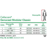 Lohmann & Rauscher Cellacare Genucast Modular Classic Knieorthese, dreiteilig mit Aluminiumstäben – Ansicht 4