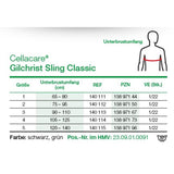 Lohmann & Rauscher Cellacare Gilchrist Sling Classic Schulterorthese, offen tragbar über Kleidung – Ansicht 10