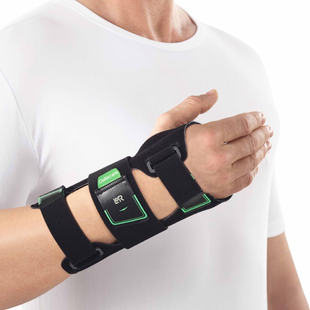 Lohmann & Rauscher Cellacare Manu Control Classic Handgelenkorthese mit drei Stabilisierungsgurten