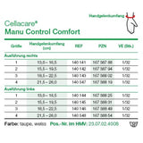 Lohmann & Rauscher Cellacare Manu Control Comfort Handgelenkorthese rechts, leicht und dünn – Ansicht 2
