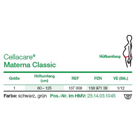 Lohmann & Rauscher Cellacare Materna Classic Schwangerschaftsorthese mit Stabilisierungsstäben – Ansicht 2