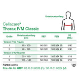 Lohmann & Rauscher Cellacare Thorax F Classic Thoraxbandage mit Klettverschluss für die weibliche Anatomie – Ansicht 4