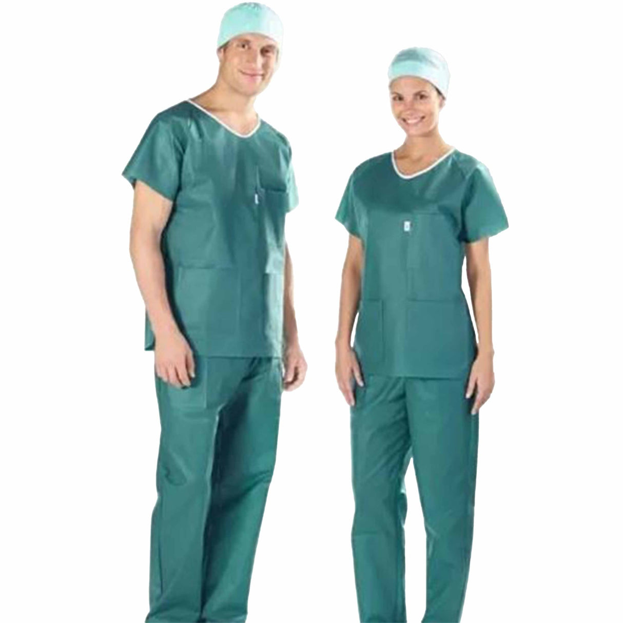 Lohmann & Rauscher Sentinex Soft Bereichskleidung Set, unsteril, grün, aus Hose und Kasack – Ansicht 6