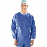 Lohmann & Rauscher Sentinex Soft Thermojacke, unsteril, blau, mit Kälteschutz und textilähnlicher Anmutung