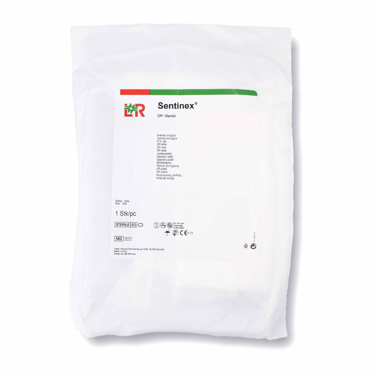 Lohmann & Rauscher Sentinex PRO OP Mantel Special SMMS, steril, ohne Einschlag – Ansicht 2