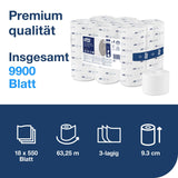 Tork OptiServe Coreless Toilettenpapier, 3-lagig, weiß, hülsenlos – Ansicht 2