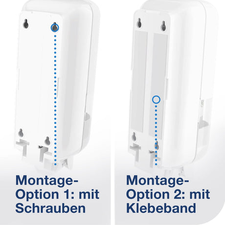 Tork Seifen- und Desinfektionsmittelspender mit Armhebel S4, aus Kunststoff – Ansicht 3
