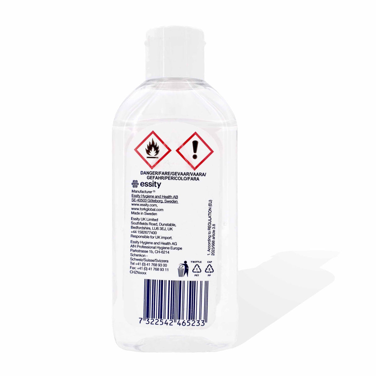 Tork Extra Händedesinfektionsgel Alkohol, für den Einsatz im Gesundheitswesen – Ansicht 2