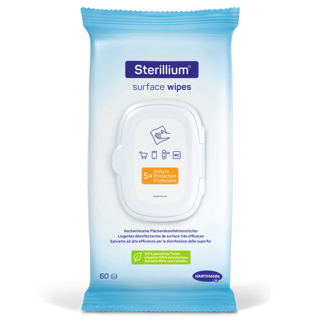 Hartmann Sterillium surface wipes Flächendesinfektionstücher, materialschonend und plastikfrei
