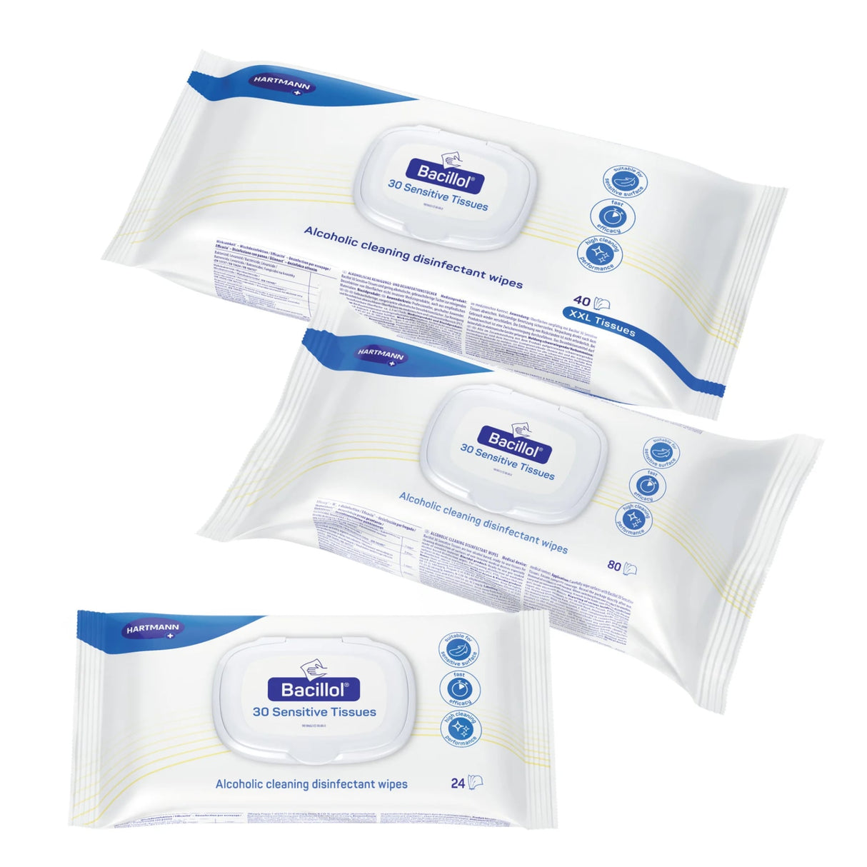 Bacillol 30 Sensitive Tissues XXL Desinfektionstücher – Ansicht 3
