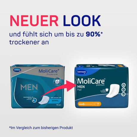Hartmann MoliCare premium MEN Pad Inkontinenzeinlage für Männer – Ansicht 2