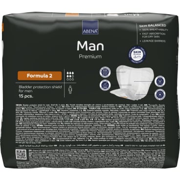 ABENA® Man Premium Formula 2 Inkontinenzhosen, grau – Ansicht 3