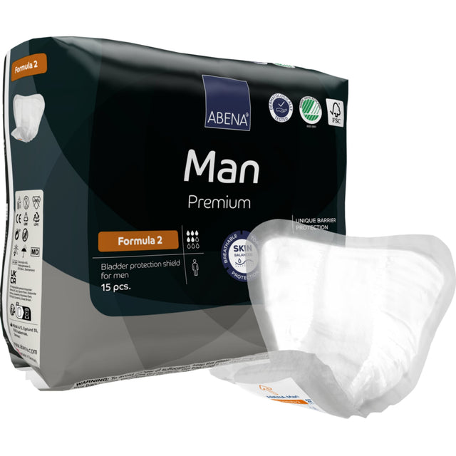 ABENA® Man Premium Formula 2 Inkontinenzhosen, grau