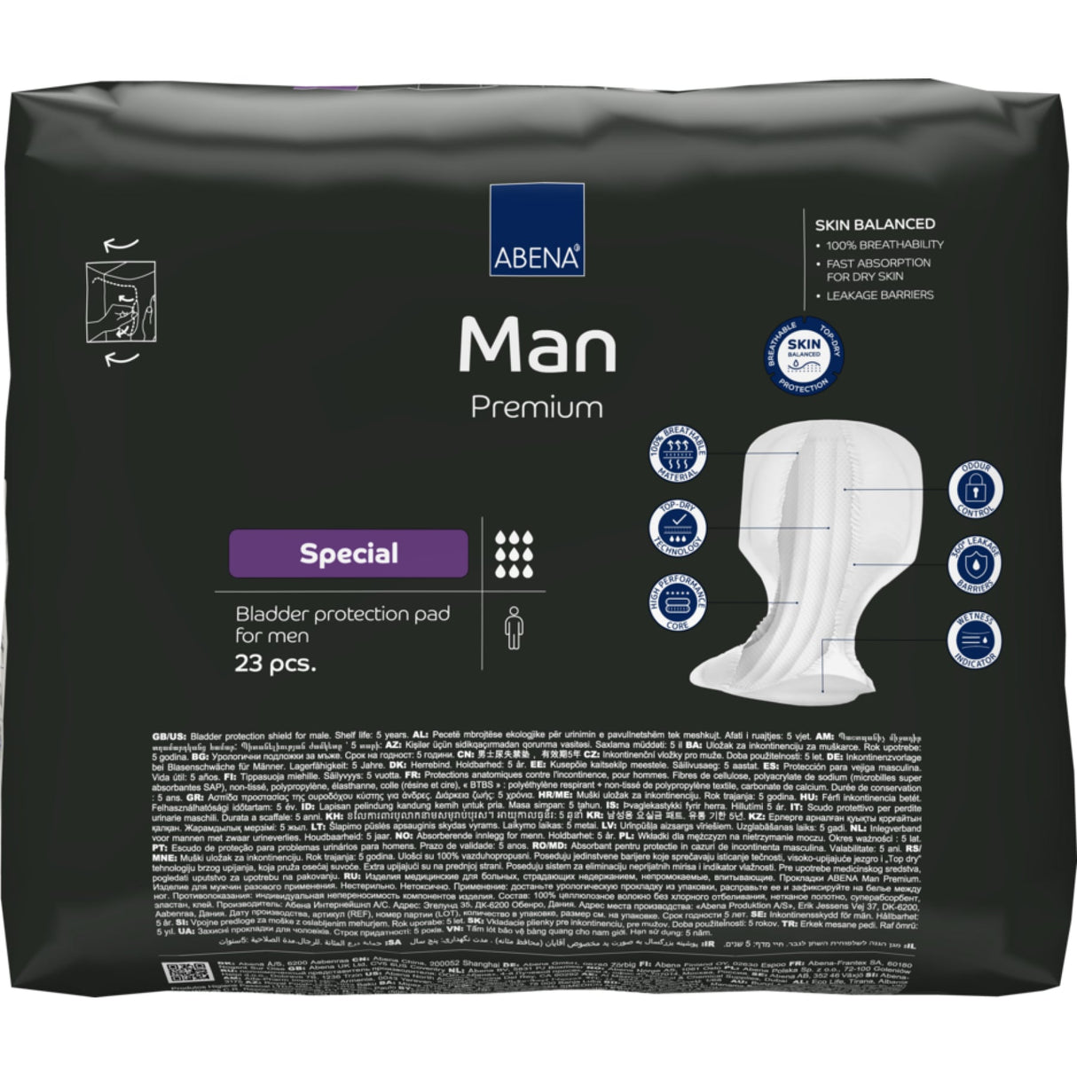 ABENA® Man Premium Special Inkontinenzeinlagen – Ansicht 3