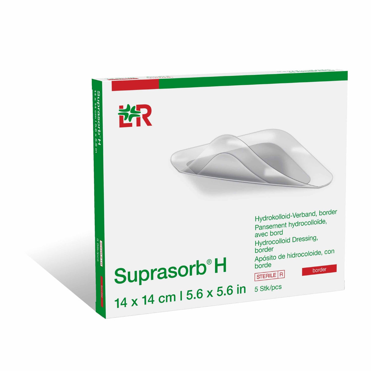 Lohmann & Rauscher Suprasorb H Hydrokolloidverband, steril, mit Haftrand