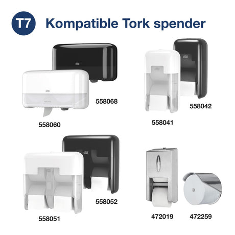 Tork OptiServe Toilettenpapier T7, 2-lagig, natur – Ansicht 4