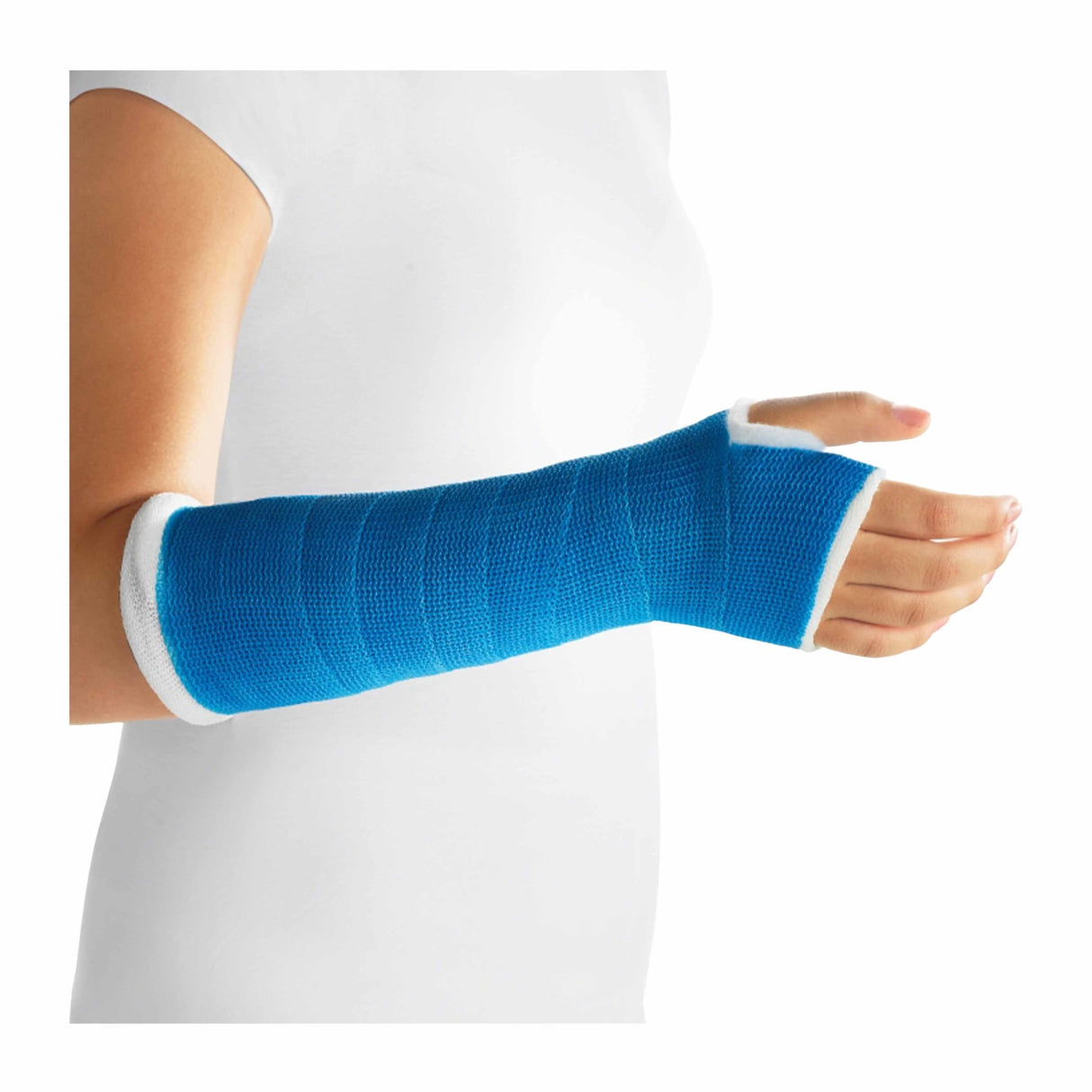 Lohmann & Rauscher Cellacast Soft semirigider Stützverband, bruchfest, blau – Ansicht 4