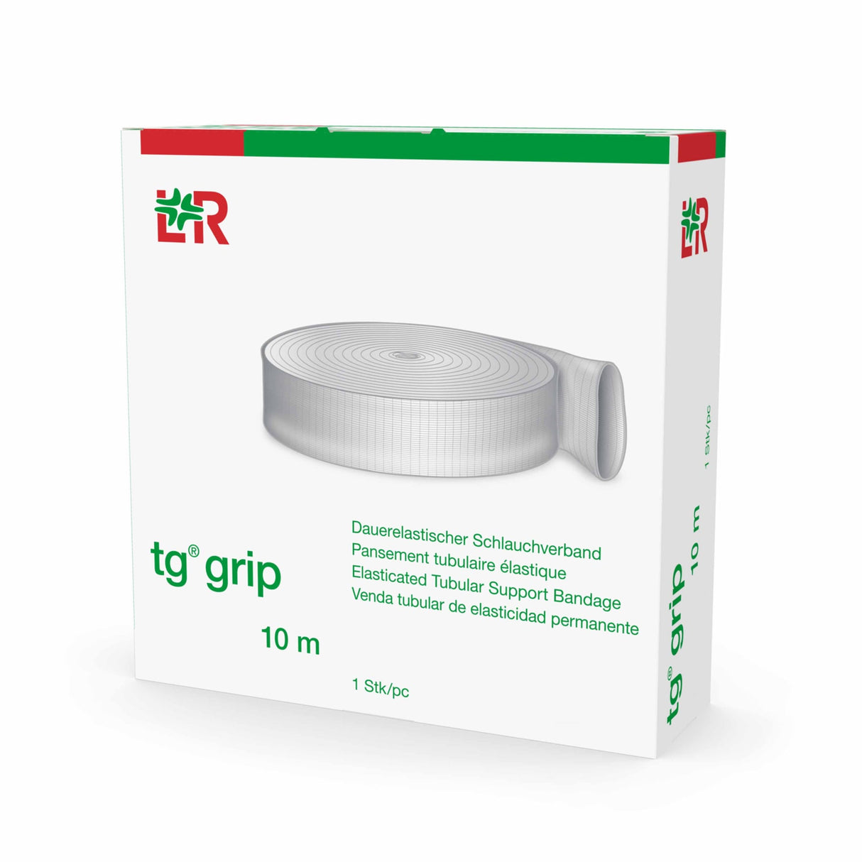 Lohmann & Rauscher tg grip Stütz-Schlauchverband, 10 m, querelastisch und hautfreundlich – Ansicht 7