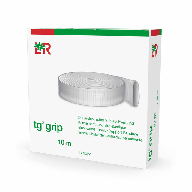 Lohmann & Rauscher tg grip Stütz-Schlauchverband, 10 m, querelastisch und hautfreundlich