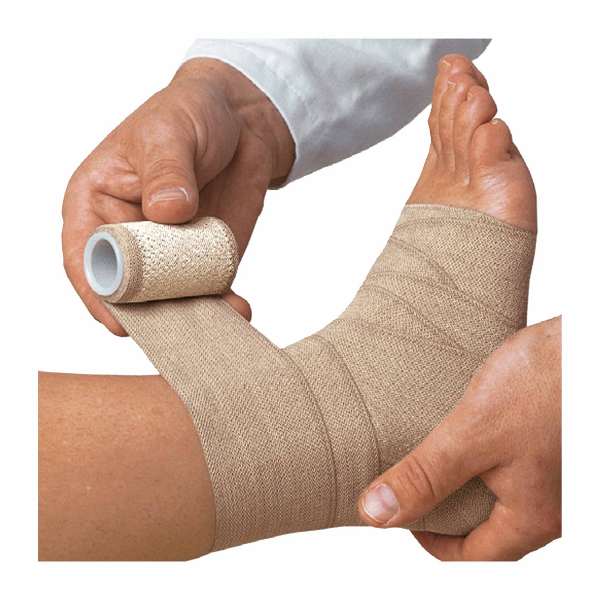 Lohmann & Rauscher Porelast Pflasterbinde, cremefarben, elastisch und atmungsaktiv – Ansicht 5