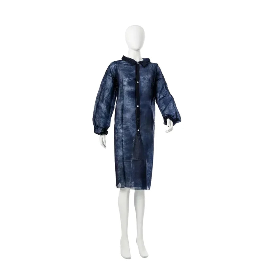 AMPri Med-Comfort Besuchermantel, PP-Vlies, blau