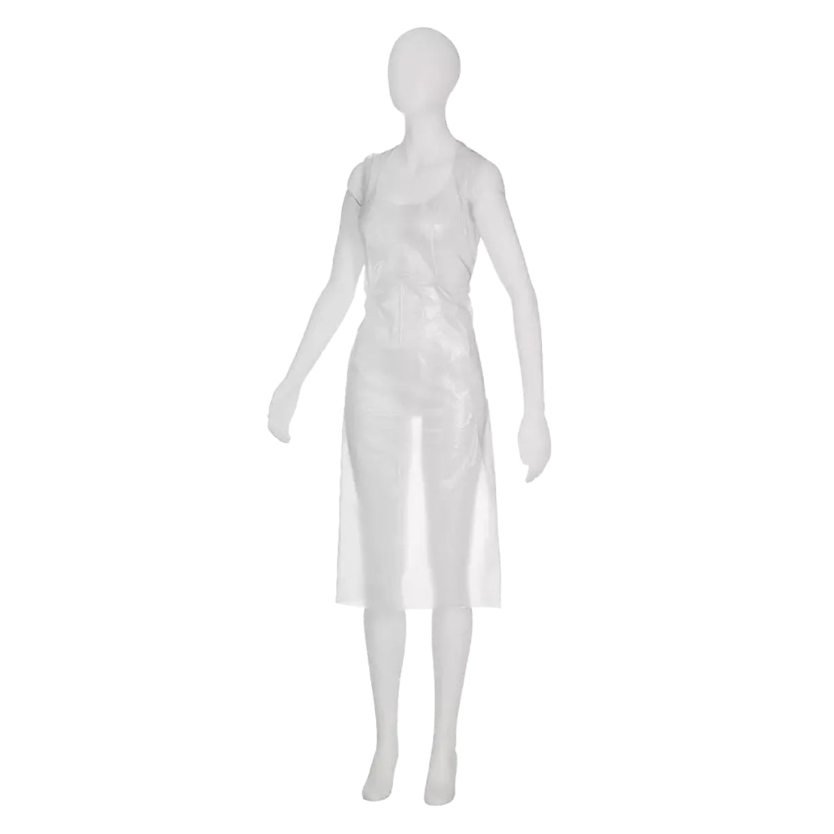 AMPri Med-Comfort Einwegschürze, 75 × 140 cm, weiß - 1 Packung = 50 Stück