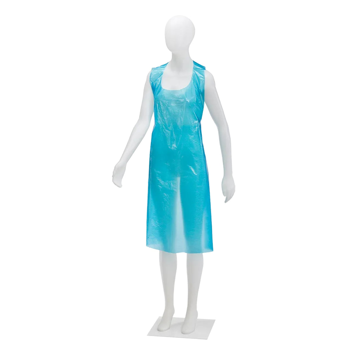 AMPri Med-Comfort Einwegschürze, 75 × 120 cm, blau - 1 Karton = 10 Packungen à 50 Stück
