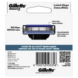Gillette Mach3 Rasierklingen mit Gleitstreifen, 3-fach-Klinge – Ansicht 2