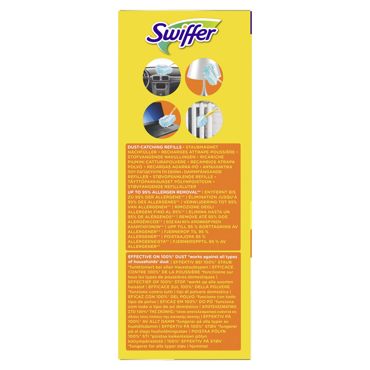 Swiffer Staubmagnet Nachfülltücher, 9er mit Duft, flauschige Fasern – Ansicht 3