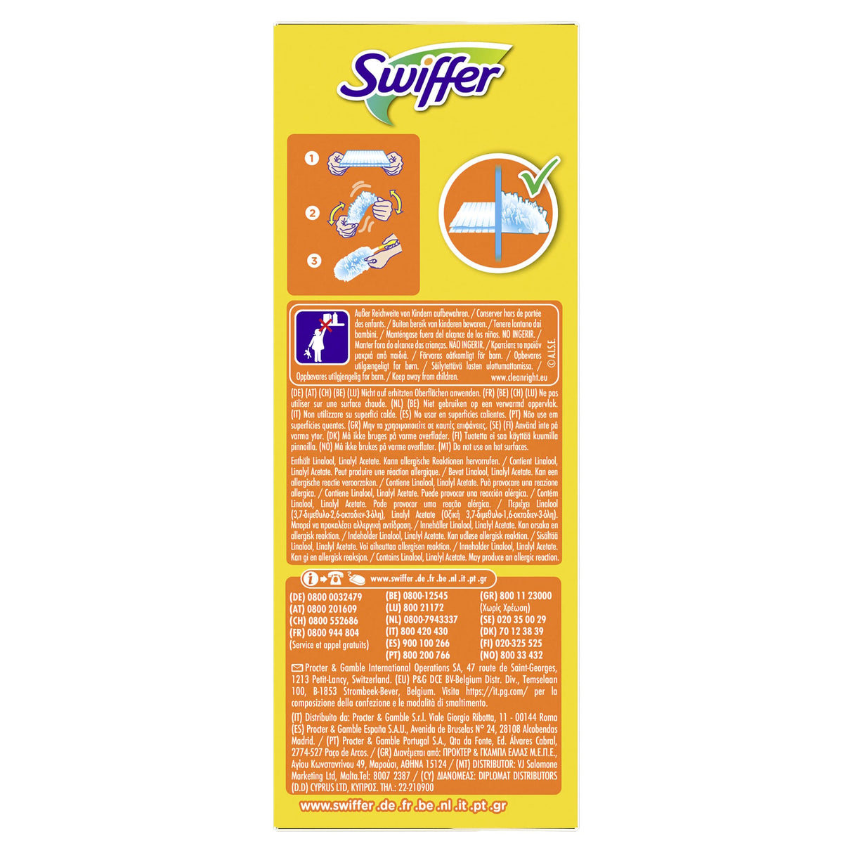 Swiffer Staubmagnet Nachfülltücher, 9er mit Duft, flauschige Fasern – Ansicht 4