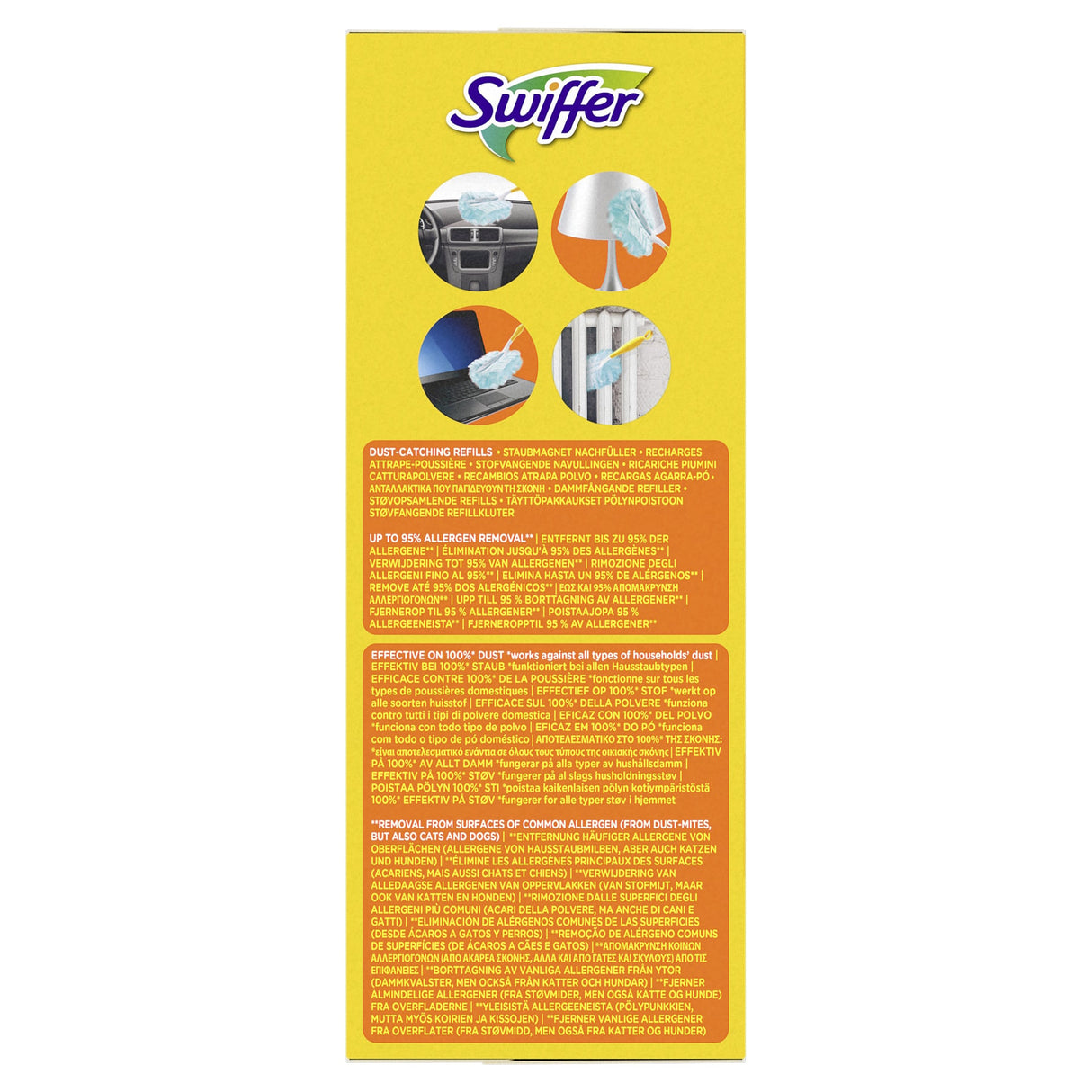 Swiffer Staubmagnet Nachfülltücher, 18er mit Duft, flauschige Fasern – Ansicht 3