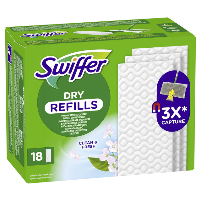 Swiffer Trocken Wischtücher Nachfüllpackung mit Duft