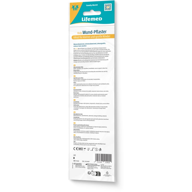 Lifemed Wundpflaster Kids latexfrei Motive - 50 cm x 6 cm