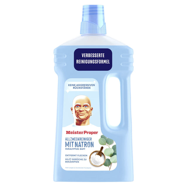 Meister Proper Allzweckreiniger mit Natron, Eukalyptus-Duft, ohne Bleichmittel