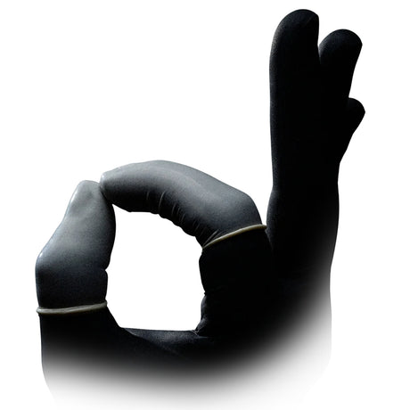 MED-COMFORT Fingerlinge, Latex, weiß - 1 Packung = 100 Stück, Größe 2 (S)