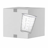 AMPri Med-Comfort ECO Einweg-Medizinbecher, 30 ml - 1 Karton = 60 Packungen à 80 Stück, Farbe: transparent