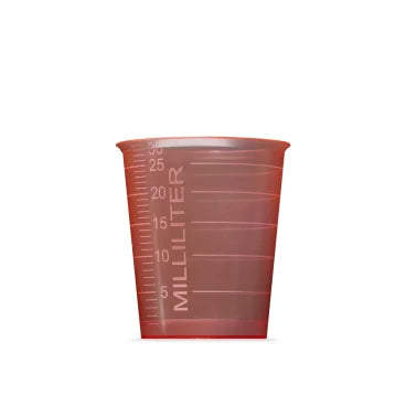AMPri Med-Comfort Basic Einweg-Medizinbecher, 30 ml