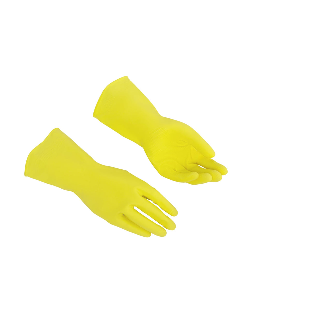 Vileda Professional Contract Der Ökonomische Latexhandschuh, gelb – wiederverwendbar, lebensmittelecht