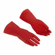 Vileda Professional Multipurpose Reinigungshandschuh Der Feine, rot – Naturlatex mit chlorierter Außenseite