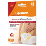 Lifemed Menstruations Wärmepflaster Unterleib Wärme - 10 cm x 15 cm – 1 Packung = 1 Stück